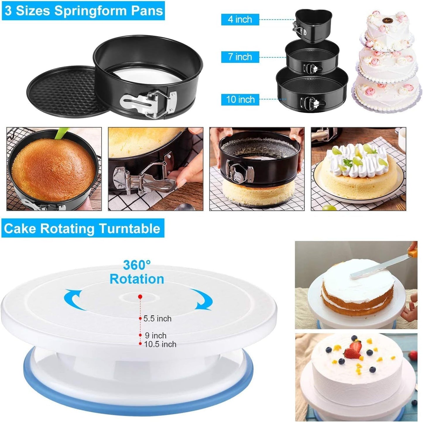 Baking Supplies (Starter Pack/DELUXE/398PCS)