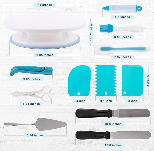 Baking Supplies (Starter Pack/DELUXE/398PCS)
