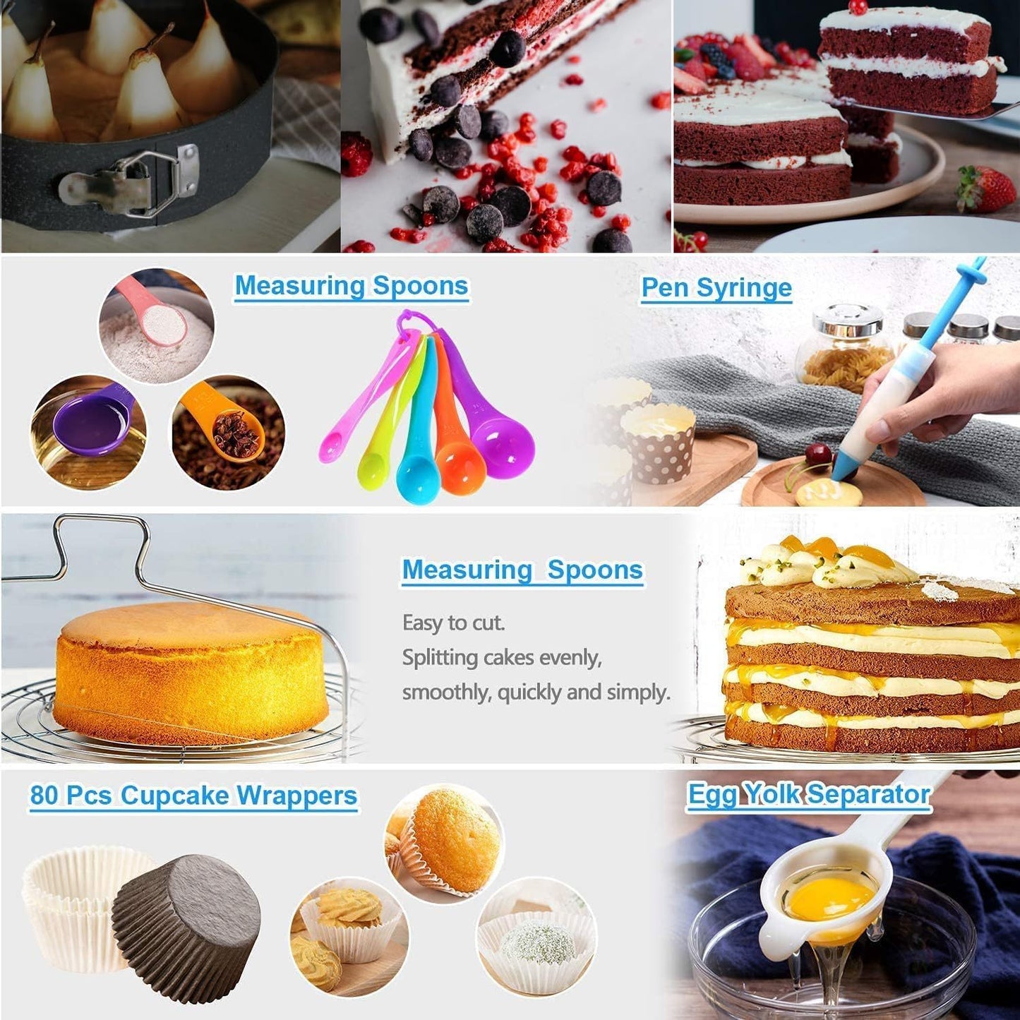 Baking Supplies (Starter Pack/DELUXE/398PCS)