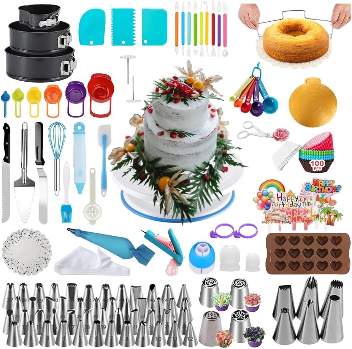 Baking Supplies (Starter Pack/DELUXE/398PCS)